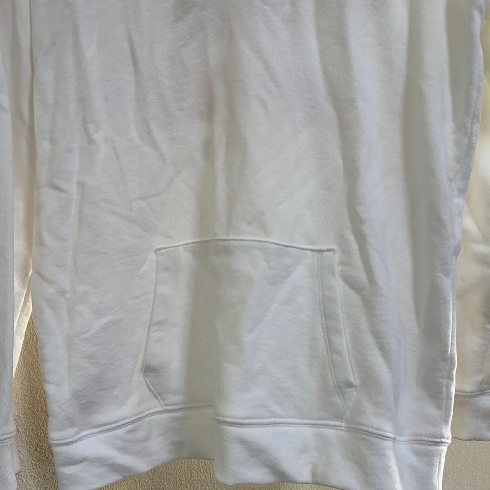 PINK Victoria's Secret White Lace-Up Sweater - Picture 3 of 9